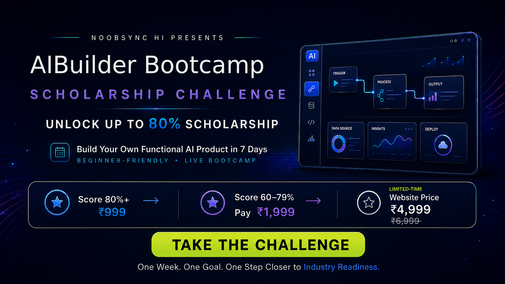 AI Builder Bootcamp Scholarship Challenge cover